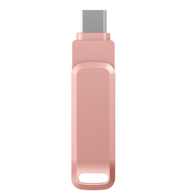 Szybkie przesyłanie danych OTG USB Flash Drives TYPE C i USB razem Materiały metalowe