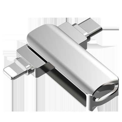 Kompatybilny z Mac OTG USB Flash Drive z USB 2.0 i typem C i wygodnym transferem