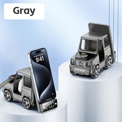 Cool Car Shaped Gray Color Wireless Charger Szybkie ładowanie dla iPhone'a Airpods IWatch