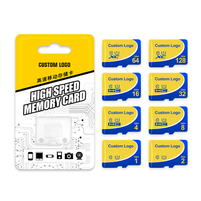 512 GB Pojemność Mini SD 4-128 GB Karta Micro Flash do personalizacji laserowej wodoodporna i odporna na temperaturę
