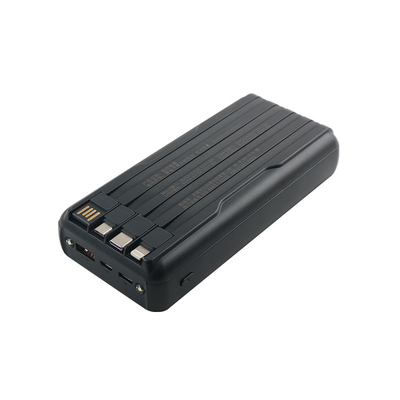 Wysokiej pojemności pełny akumulator Power Bank dla telefonu z PC Plastic/Matt Technologia Materiał powłoki i lekkie wzory
