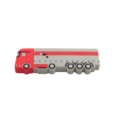 PVC lub silikonowe napędy flash USB w kształcie busu z przesyłką danych
