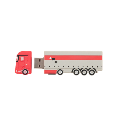 PVC lub silikonowe napędy flash USB w kształcie busu z przesyłką danych