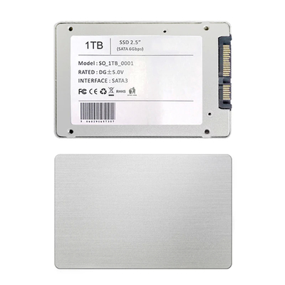 Komputer masowy 2,5 Gbps Do 10 Gbps Wewnętrzne dyski twarde SSD dla temperatury operacyjnej 0-70C