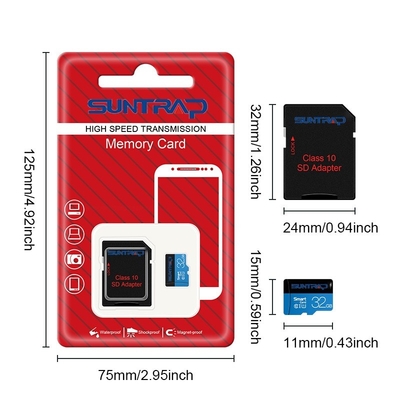 Karty pamięci pełnej klasy A i kompatybilne z większością urządzeń obsługujących karty MicroSD