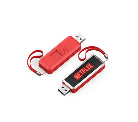 Światło LED USB o błyszczącym kolorze