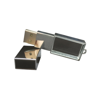 Stylowa lampa LED z kryształkami, metalowym korpusem i USB 2.0 o prędkości odczytu 8-15MB/s