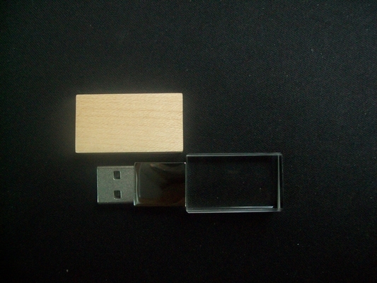 Niestandardowy kryształowy USB Stick z opcjami logo laserowego -50°C 80°C Temperatura otoczenia