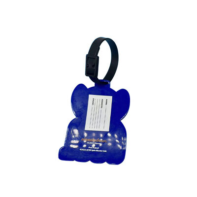 Pvc Materiał wykonany przez bagaż Tag Follow Customer Design Bagaż Tag Put On Travel Case