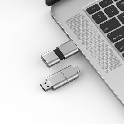 Szybki typ C z USB 3.0 i USB 2.0 napędem flash Slide Match CE,FCC,ROHS