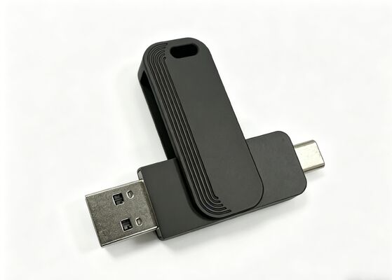 Pistolet Czarny kolor USB 3.0 + Typ C 1005 Przeszedł test H2 Typ C Dyski flash USB Szybki mecz Standard USA i UE
