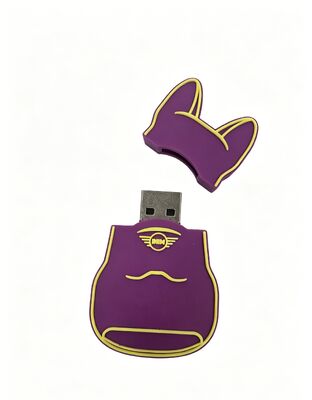 Logo MINI Otwarta forma przez USB z niestandardowymi logo wykonanymi razem za pomocą formy PCV, umożliwiając bezproblemowe procesy produkcyjne
