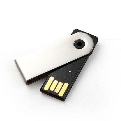 Metalowa pamięć flash USB 2.0 i USB 3.0 w stylu Mini ze wzorem Bateria Lekka, trwała, przenośna pamięć masowa Obrotowy dysk flash USB