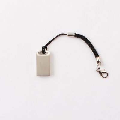 Metalowe USB z breloczkiem Metalowe logo USB Flash Drive Zgodnie z indywidualnym projektem