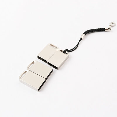Metalowe USB z breloczkiem Metalowe logo USB Flash Drive Zgodnie z indywidualnym projektem