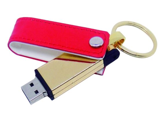 Skórzana pamięć flash USB zgodna z systemem Mac OS Czarny Kolor podstawowy Niestandardowy OEM Stylowa, trwała konstrukcja Idealna na prezenty firmowe