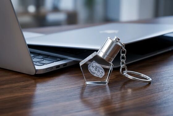 W kształcie butelki Kryształowa pamięć USB 3.0 Szybka prędkość transferu Trwała konstrukcja Kryształowa puszka z grawerowanym logo