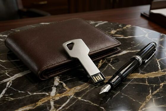 Srebrny Pendrive USB z metalowym łańcuszkiem na perły, kompaktowe urządzenie pamięci masowej. Temperatura pracy od -50 do +80 stopni Celsjusza. Idealny do biznesu.