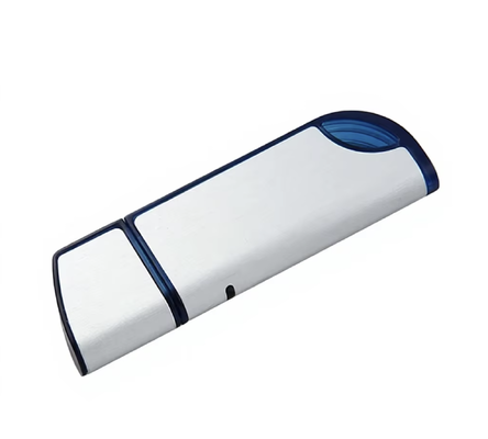Plastikowy pendrive USB 2.0 zapewniający prędkość zapisu od 4 do 10 MB na sekundę, idealny do bezpiecznego tworzenia kopii zapasowych i transferu danych