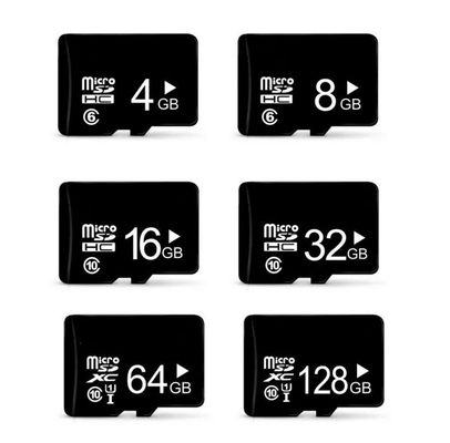 Trwałe czarne karty pamięci memory card z bezpiecznym interfejsem cyfrowym
