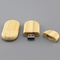Spersonalizowana drewniana pamięć USB Maple Bamboo 128 GB o długości 60 mm