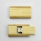 Darmowe przesyłanie danych Drewniana karta pamięci USB 2.0 3.0 512 GB 80 MB / S