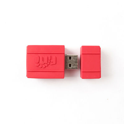Otwarta forma z PVC Śliczna pamięć USB Arbuz Truskawka w kształcie czekolady