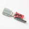 8M / s 2D Miękkie niestandardowe dyski USB z nadrukiem 256 GB Prezent na reklamę