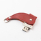 Skórzany pokrowiec Metalowy klucz USB Stick 2.0 Przenośny 64 GB 128 GB 30 MB / S