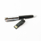 Pen Drive Metal USB Flash Atrament może niebieskie i czarne kolorowe logo laserowe na ciele