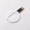 Karta kredytowa UDP 128 GB Pamięć USB 2.0 Mini okrągłe kształty Logo z nadrukiem CMYK