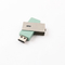 Metalowy plastikowy dysk USB Twist 64 GB 128 GB 360 stopni USB 2.0 Memory Stick