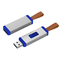 ODM Skórzany dysk flash USB z nadrukiem Logo 4G 20 MB / S Prędkość odczytu