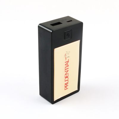 Plastikowy prezent Przenośny power bank w stylu reklamowym 5200MAH z kablem 3 w 1