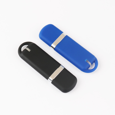 Logo CMYK Szybka plastikowa pamięć USB wykonana z gumowym korpusem olejowym / bez niego