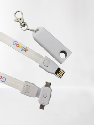 Naszyjnik Smycz Pamięć flash USB 8 GB 64 GB 128 GB Logo z sitodrukiem ODM