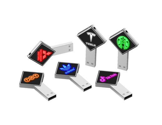 Dobry prezent Premium LED Light USB Flash Drive 128 GB 256 GB 3,0