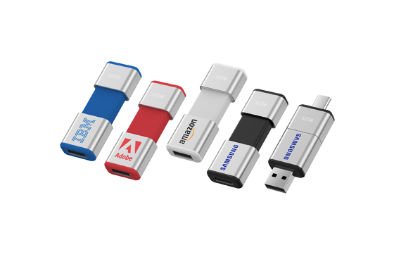 Szybki Pendrive typu C Łatwy do elastycznego 64 GB 128 GB 256 GB