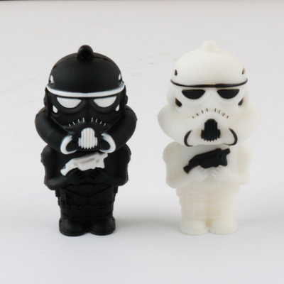 Niestandardowe dyski flash USB w kształcie kreskówek 3D 2.0 3.0 512 GB 1 TB 2 TB PVC Otwarta forma