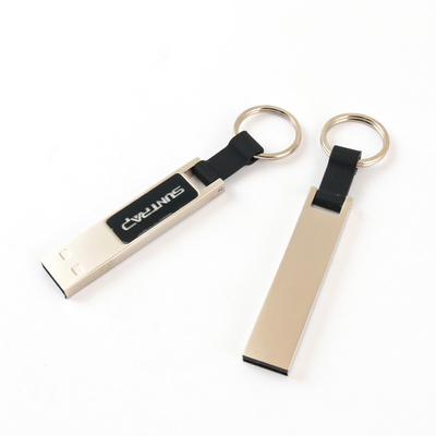 Metalowa dioda LED Light USB Flash Drive Błyszcząca podczas czytania na komputerze USB 2.0 Fast