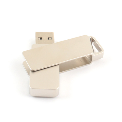 Pełna pamięć 360 stopni 3.0 2.0 Twist USB Drive z logo do druku laserowego 100MBS