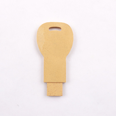 15MB/S 32GB 128GB Materiały nadające się do recyklingu Słoma Dysk flash USB 2.0 Szybki