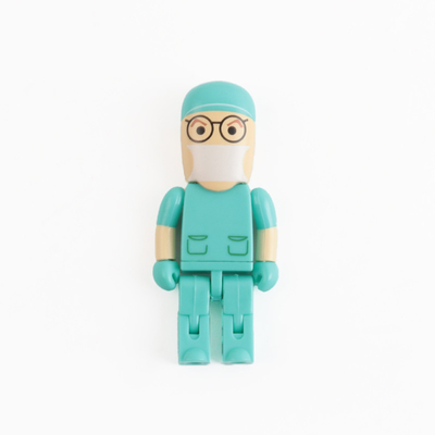 Lekarz Pielęgniarka Kształt Plastikowa pamięć USB Flash Drive USB 2.0 lub USB 3.0