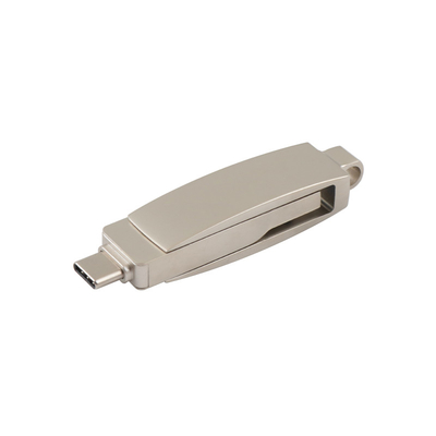 Obudowa Silver Matt Szybka pamięć USB typu C przeszła pomyślnie test H2 w normie UE