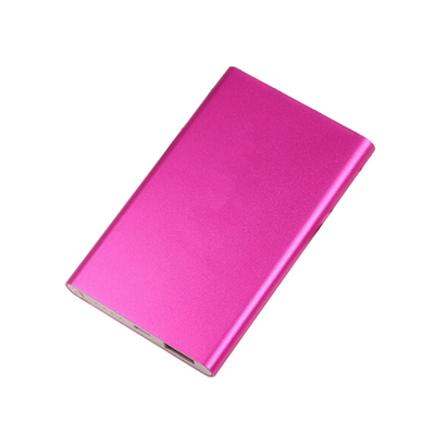 Metalowy prezent Przenośny power bank w stylu reklamowym Bateria litowa 3000 MAH 5000 MAH