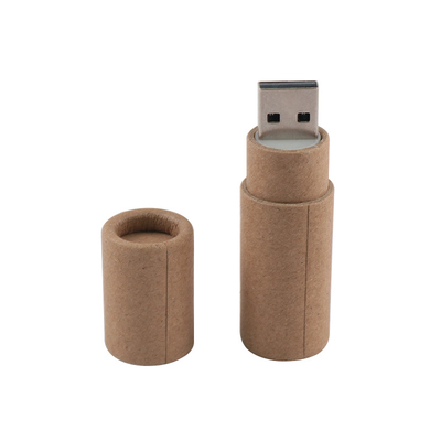 Okrągły drewniany dysk flash USB 2.0 szybka prędkość 30MB/S 64GB 128GB