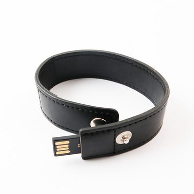 Skórzane bransoletki USB Flash Drive 20MB/S Szybkość odczytu z obsługą logo