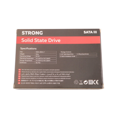 2.5 Wewnętrzne dyski twarde SSD o odporności wibracyjnej 20G/10-2000Hz i temperaturze pracy -40-85C