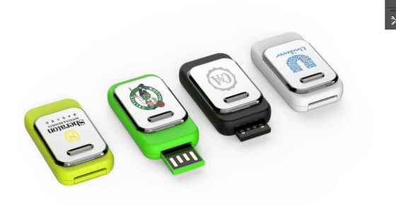 Gumowo powlekany plastikowy USB Stick 256GB pamięć Czarno-biały chip Toshiba