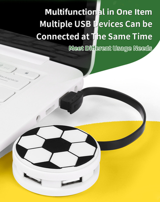Otwarty kształt Pvc USB Hub dla domowej transmisji danych